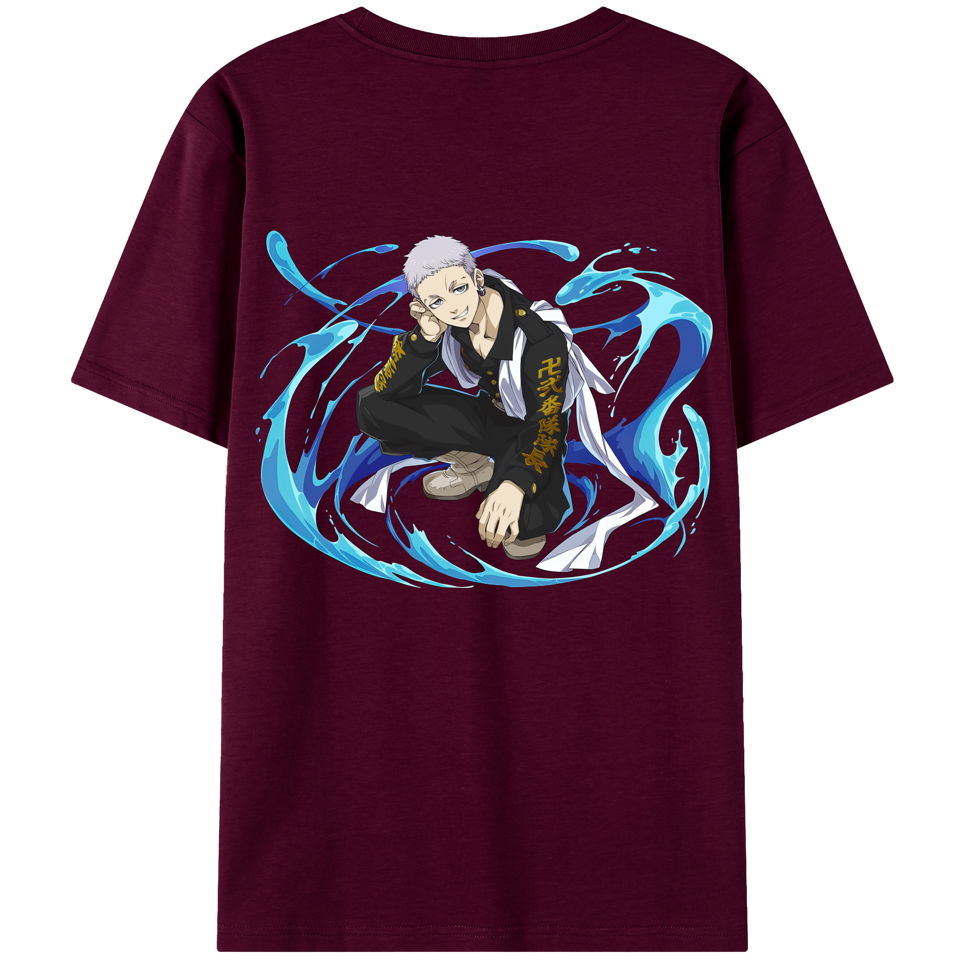 （画像用） 東京リベンジャーズ Tokyo Revengers レディース半袖Tシャツ(バックプリント)